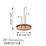 Aberto Design Leros-A - Cobre